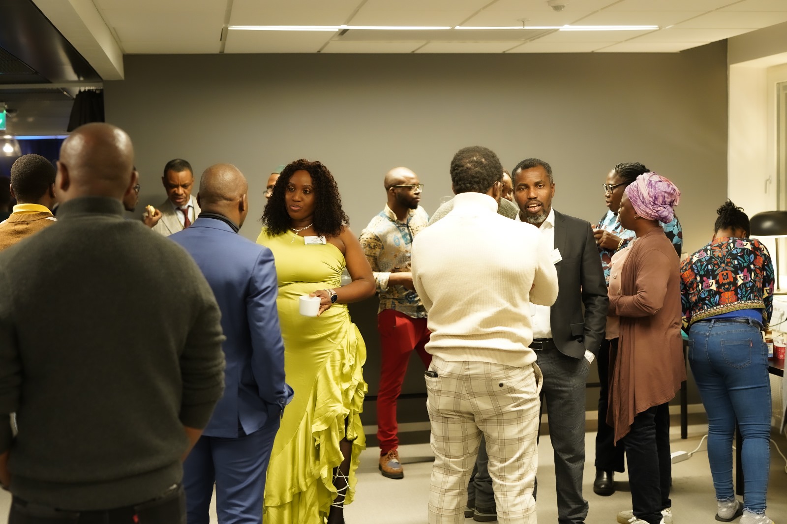 DCC founders and professionals networking at Stockholm event