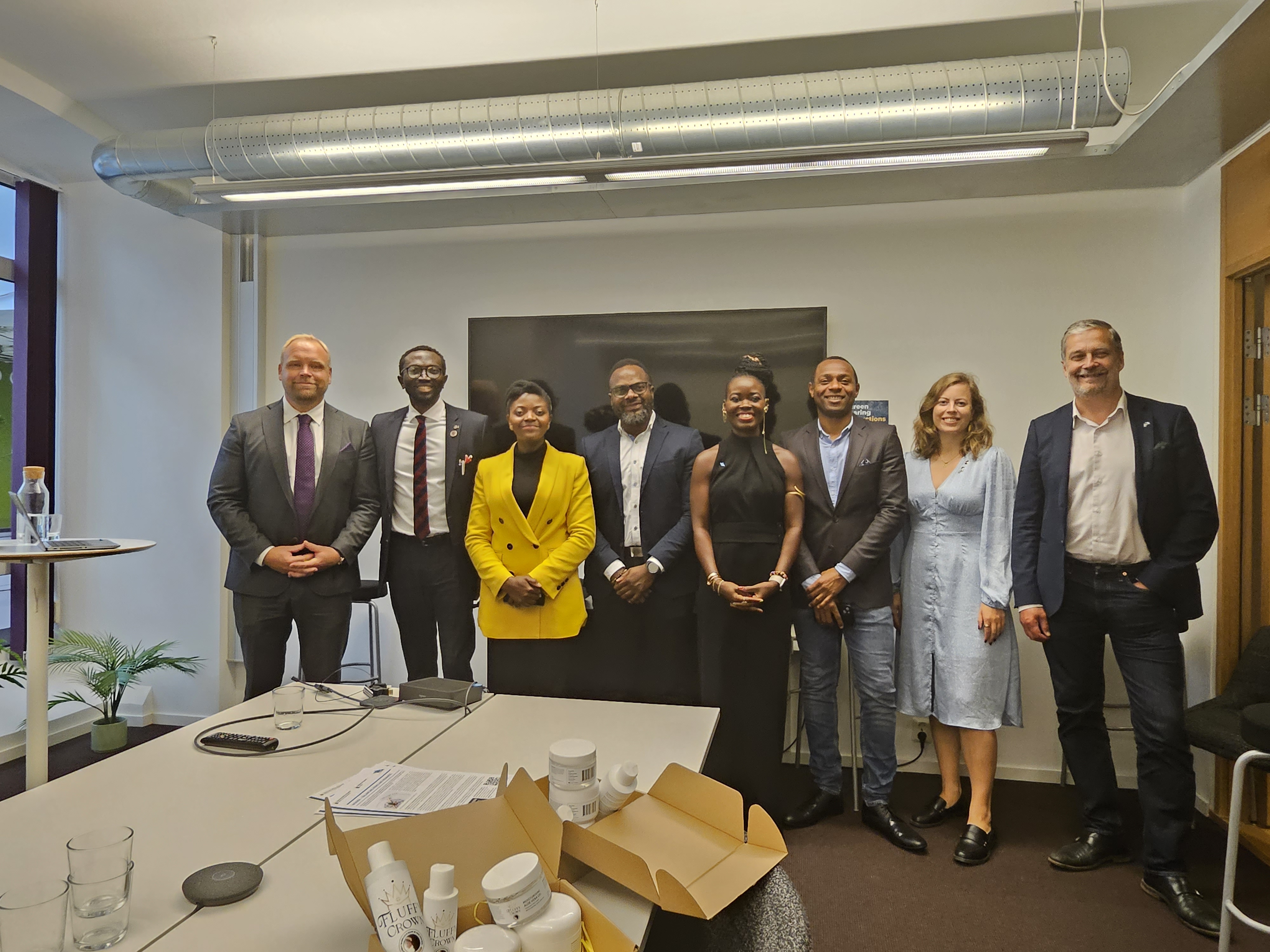 DCC founding team at institutional meeting in Stockholm