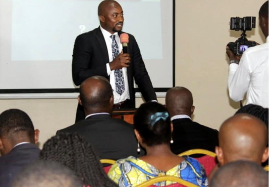 DCC speaking engagement at community event